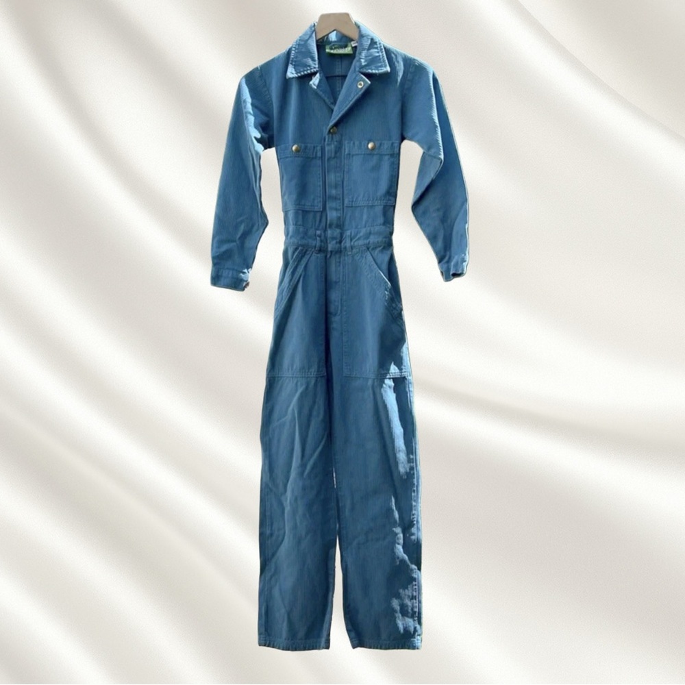 Big Bud Press Marine Blue Heritage Everyday Jumpsuit Size XXS